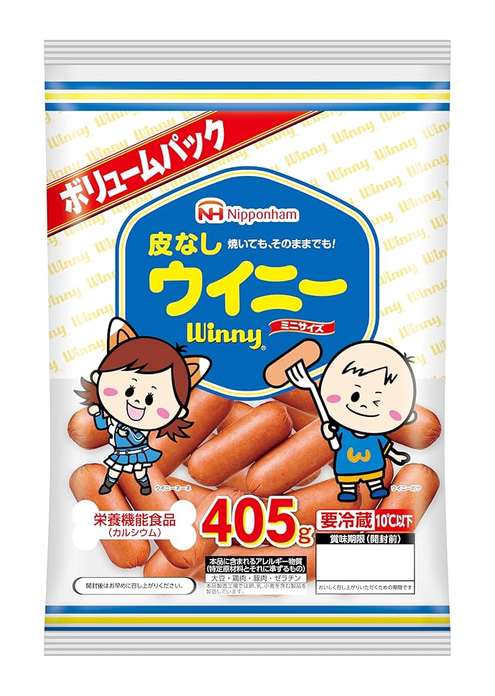 うに パッケージ難有 初瀬いづな ファット・カンパニー Amazon.co.jp: 日本ハム [冷蔵] ウイニー 405G : 食品・飲料・お酒